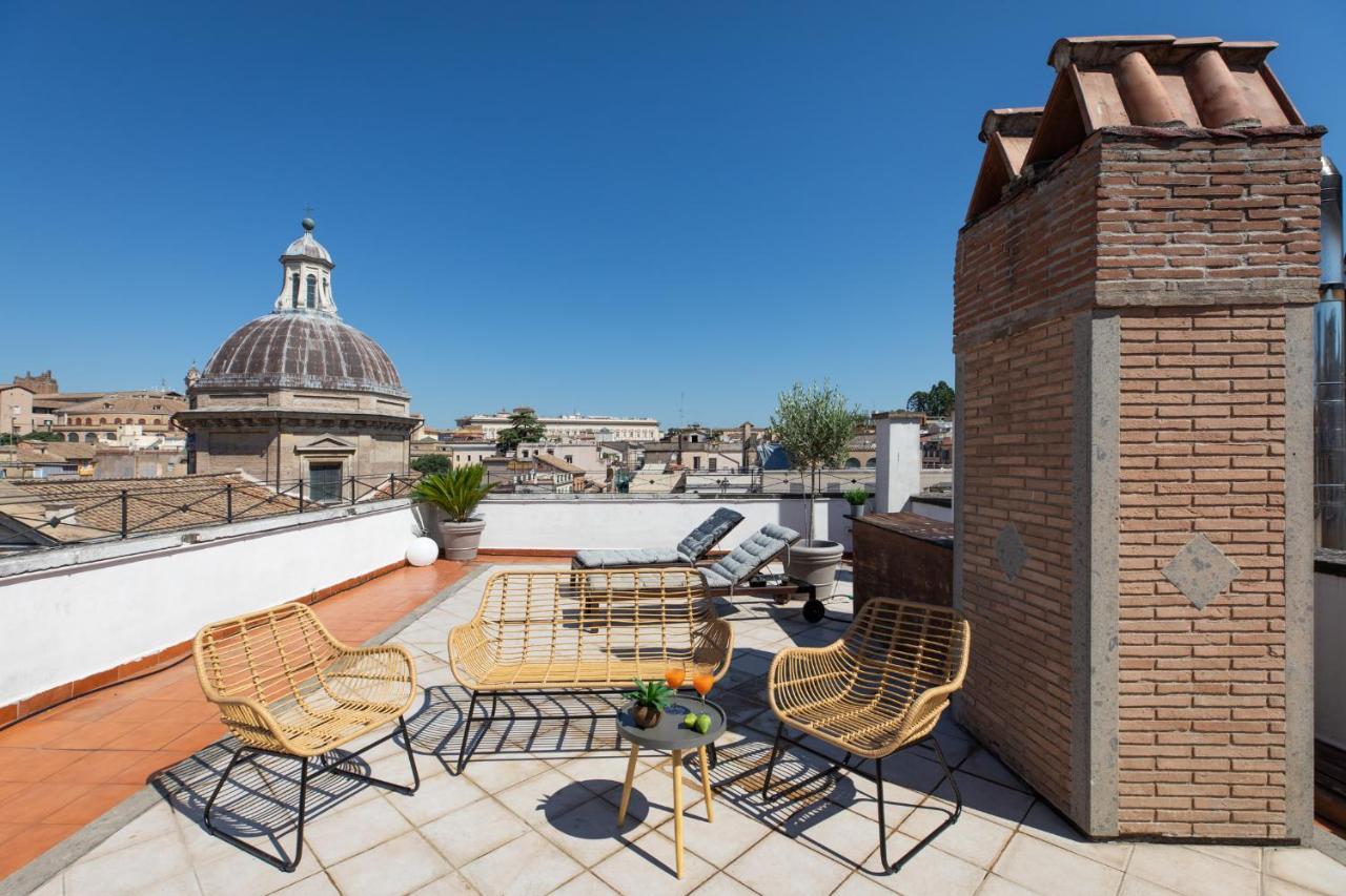 Апартаменты Iflat Monti Penthouse Panoramic View Рим Экстерьер фото