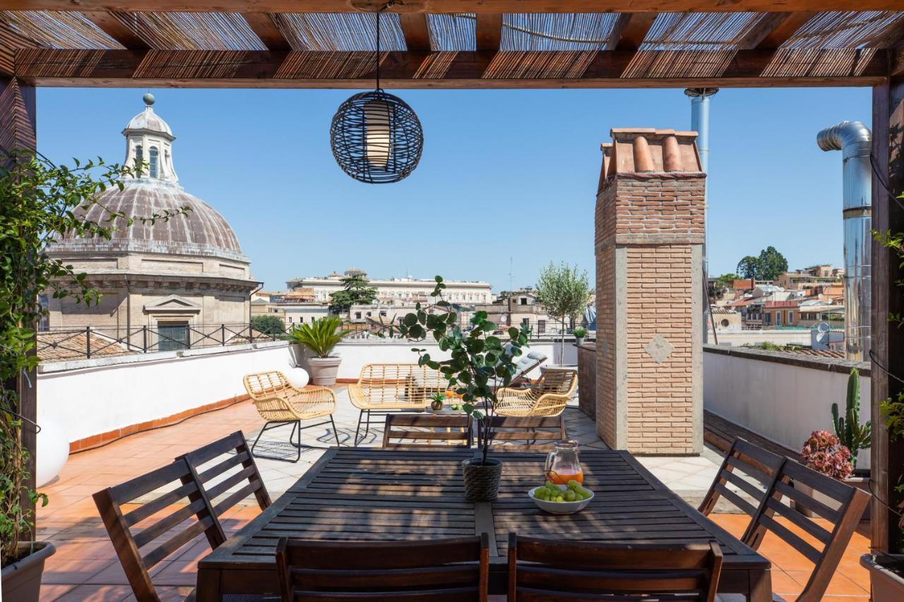 Апартаменты Iflat Monti Penthouse Panoramic View Рим Экстерьер фото